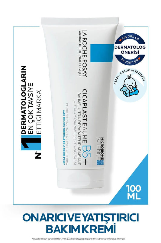 La Roche Posay Cicaplast Baume B5 Onarıcı Ve Yatıştırıcı Yüz ve Vücut Bakım Kremi 100ml