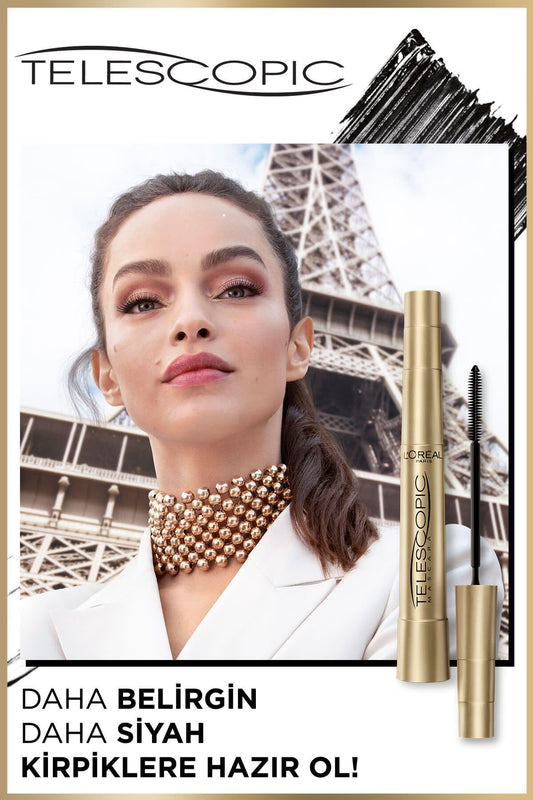 L'Oreal Paris L'Oréal Paris Telescopic Maskara - Siyah