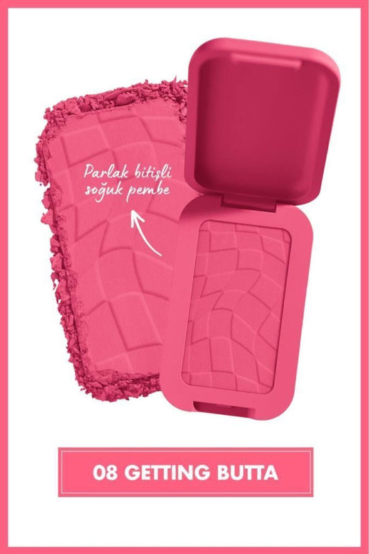 NYX Professional Makeup Buttermelt Blush Kremsi Pembe Pudra Allık - 08 Getting Butta