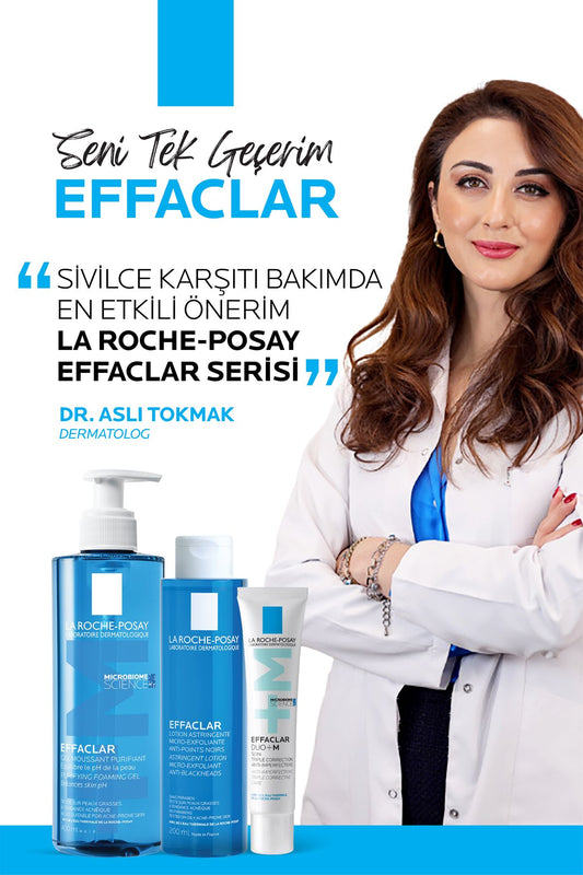 La Roche Posay Yağlı Ve Akneye Eğilimli Ciltler için Effaclar Yüz Temizleme Jeli 400 ml
