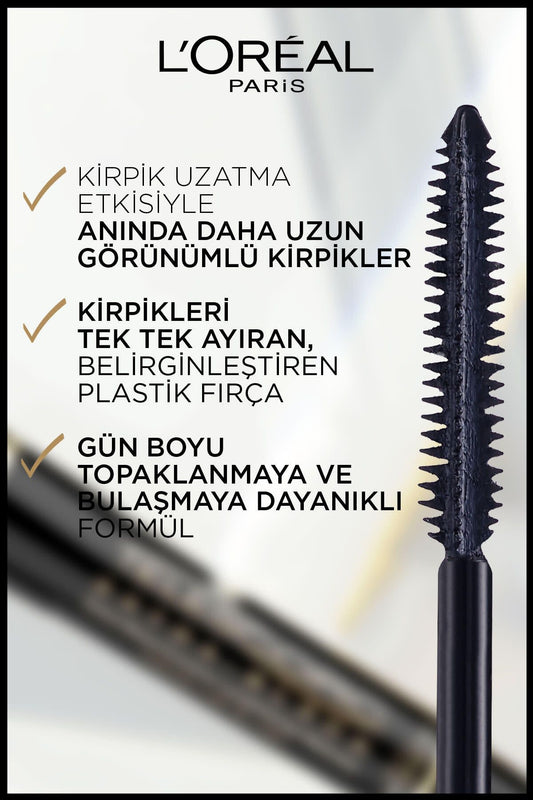 L'Oreal Paris L'Oréal Paris Telescopic Maskara - Siyah