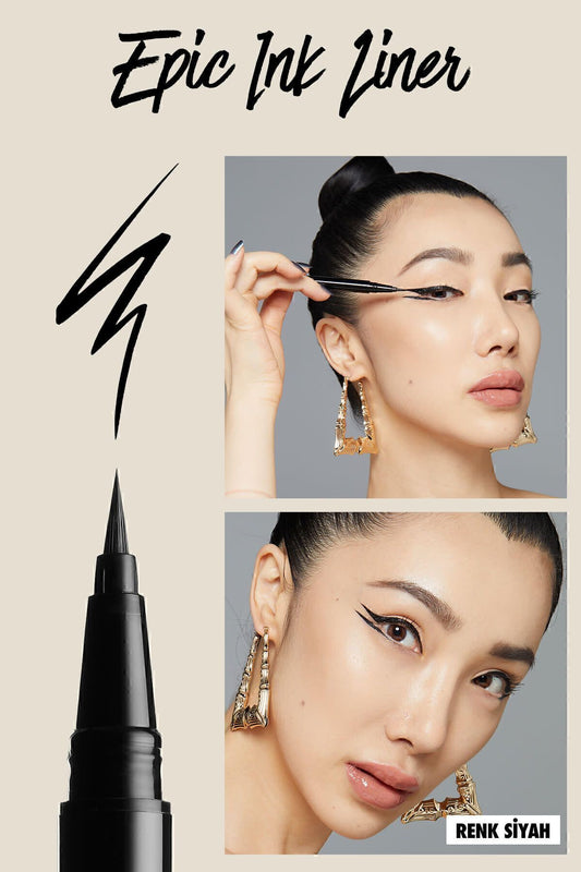 NYX Professional Makeup Siyah Eyeliner - Epic Ink Liner