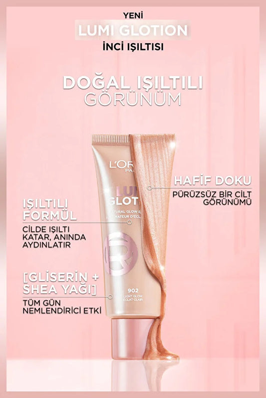 L'Oreal Paris L'oréal Paris Glotion All-In-One Doğal Işıltı 902 - Light Glow