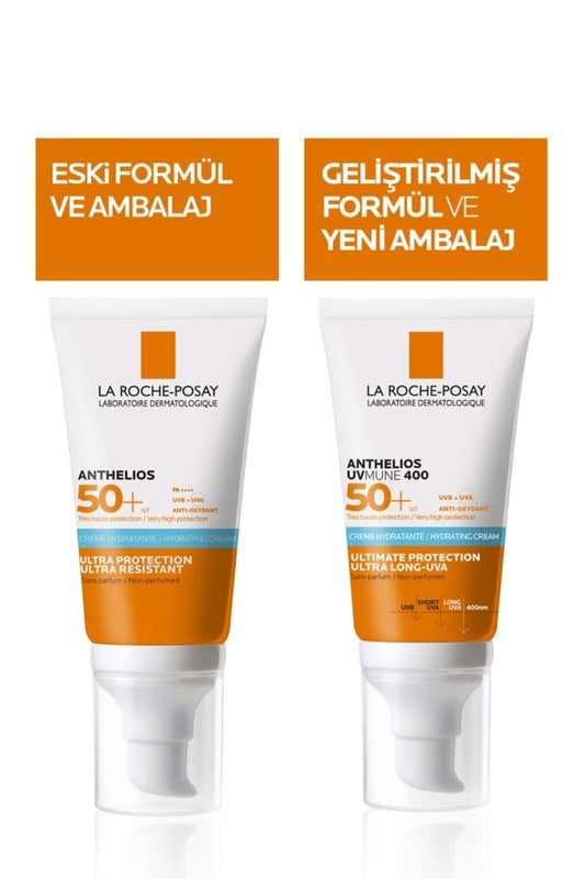 La Roche Posay Anthelios Uvmune 400 Spf 50+ Nemlendirici Güneş Kremi 50 ml